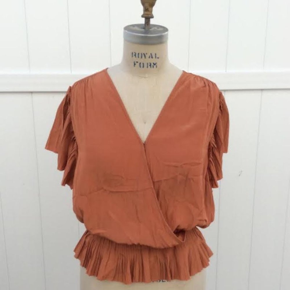 NWT RARE Ramy Brook Waverly Top, Size S